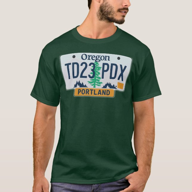 Geschichtete Markendesign TD23 PDX 2025 T-Shirt (Vorderseite)