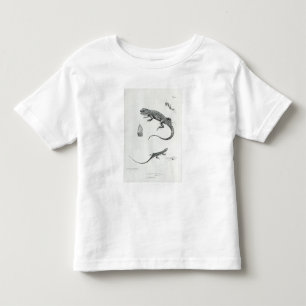 Geschichteter Leguan Kleinkind T-shirt