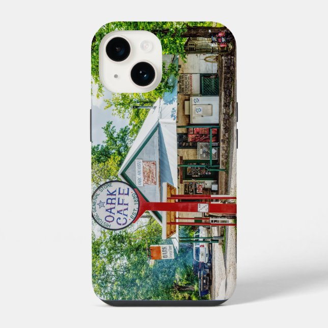 Geschichtlicher Oark General Store iPhone Fall Hülle (Rückseite)