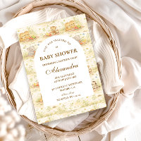 Geschichtsbuch Safari-Tiere Babyparty