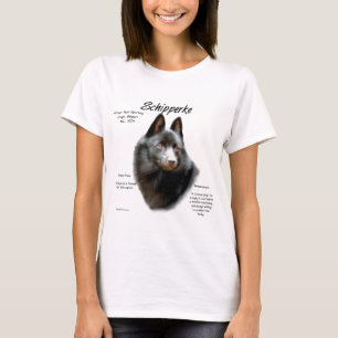 Geschichtsdesign von Schipperke T-Shirt
