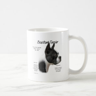 Geschichtsentwurf Bostons Terrier Tasse