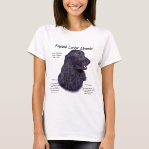 Geschichtsentwurf Englisch-Cocker spaniels T-Shirt