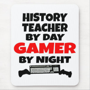 Geschichtslehrer Gamer Mousepad