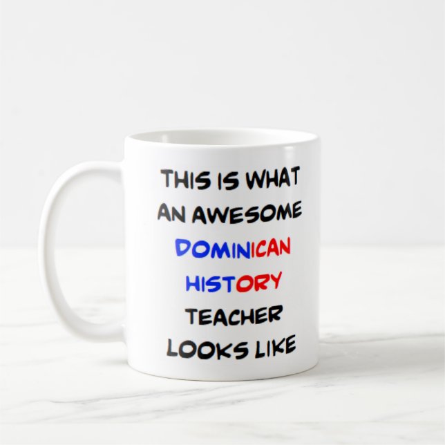 Geschichtslehrer, phantastische Tasse (Links)