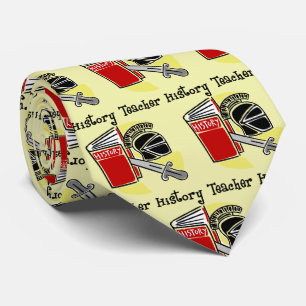 Geschichtslehrer Schwertbuch Ritter Krawatte