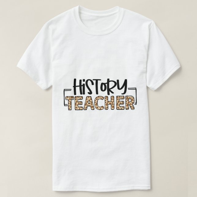 Geschichtslehrer T-Shirt (Design vorne)