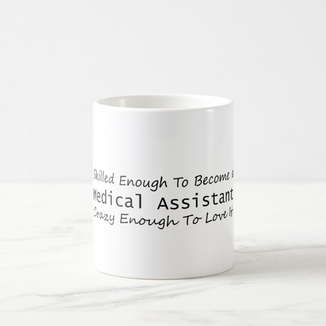 Geschickt genug, um ein medizinischer Assistentin  Kaffeetasse (Mittel)
