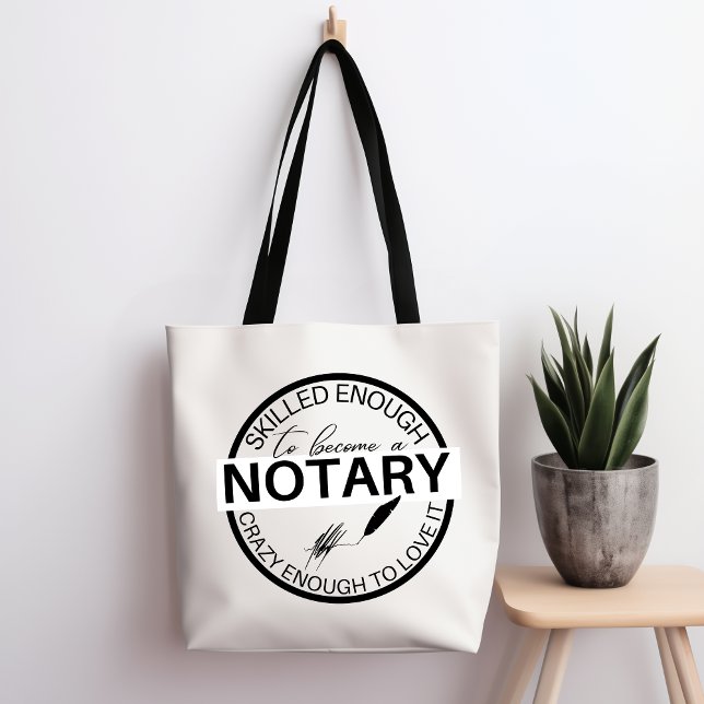 Geschickt genug, um ein Notar Tote Bag zu werden (Von Creator hochgeladen)