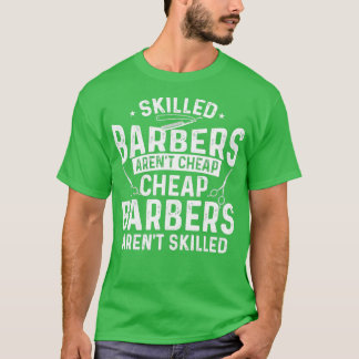 Geschickter Friseur Friseur Friseur Stylist Coiffe T-Shirt