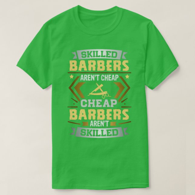 Geschicktes Barber Arenx27t billig T-Shirt (Design vorne)