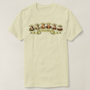 Geschieden, enthauptet, gestorben… Ehefrauen von T-Shirt