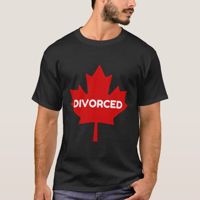 Geschieden Kanada T-Shirt (Vorderseite)