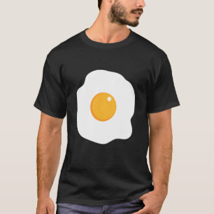 Geschiedene Ei-Kostüme hinzufügen Teufelshorn und T-Shirt