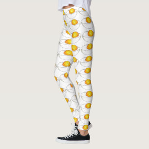Geschiedene Eier Lebensmittel Feinschmecker Picnic Leggings
