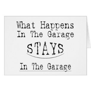 Geschieht in der Garage