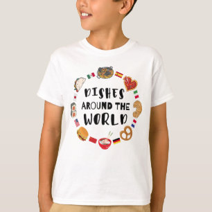 Geschirr auf der ganzen Welt T-Shirt