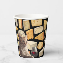 Geschirr aus Party und Wein, Geschirr aus Papier, Pappbecher