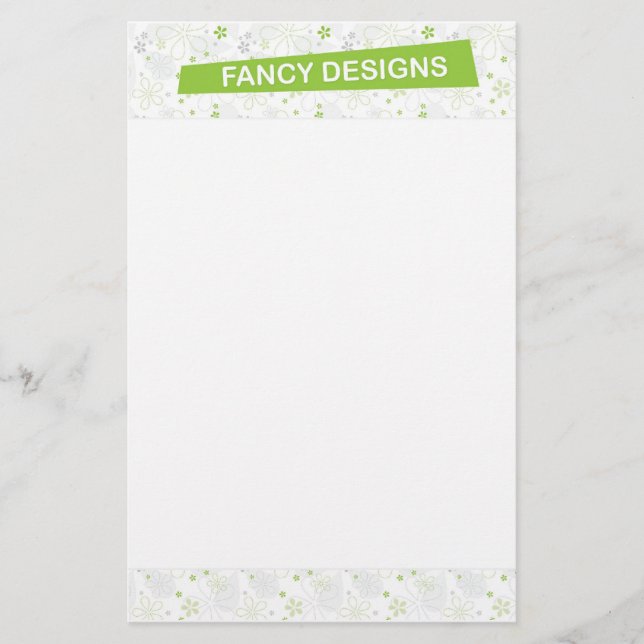 Geschirr Briefpapier (Vorderseite)