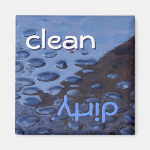 Geschirrspüler Magnet - sauber oder dreckig?