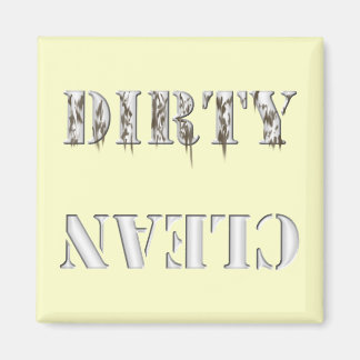 Geschirrspüler sauber / dreckig magnet