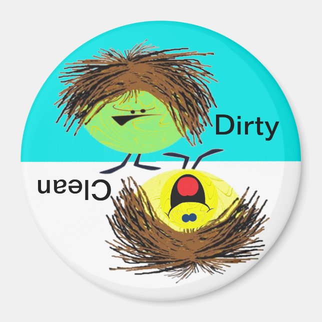 Geschirrspüler, sauber oder dick magnet (Vorne)