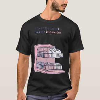 Geschirrspüler sicher - Cool Blue Print T-Shirt