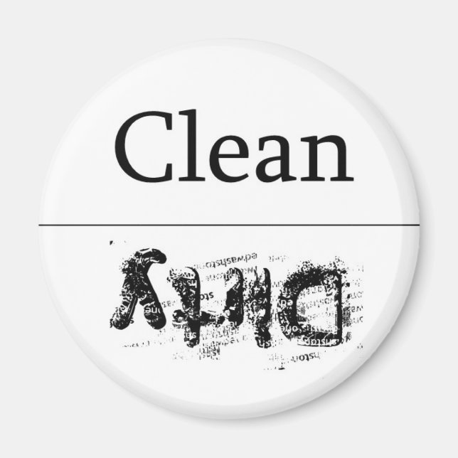 Geschirrspülmagazin Magnet (Vorne)