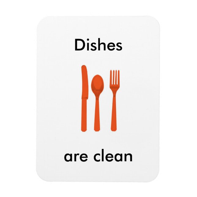 Geschirrspülmagazin Magnet (Vertikal)