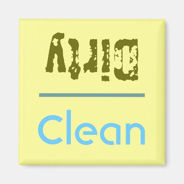 Geschirrspülmagazin Magnet (Vorne)