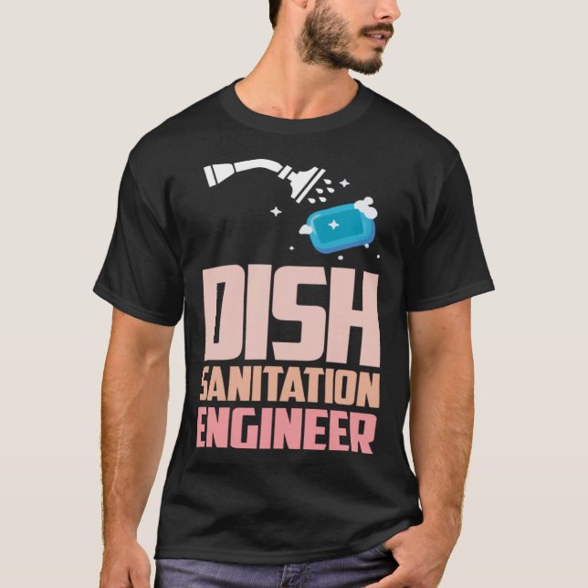 Geschirrspülmaschine T-Shirt (Vorderseite)
