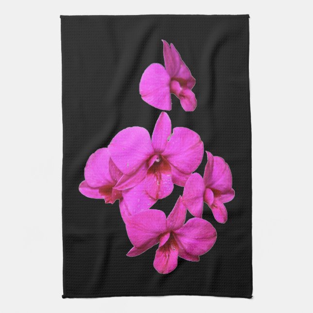 Geschirrtuch - Cooktown Orchidee (Vertikal)