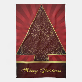 Geschirrtuch-frohe Weihnachten Küchentuch
