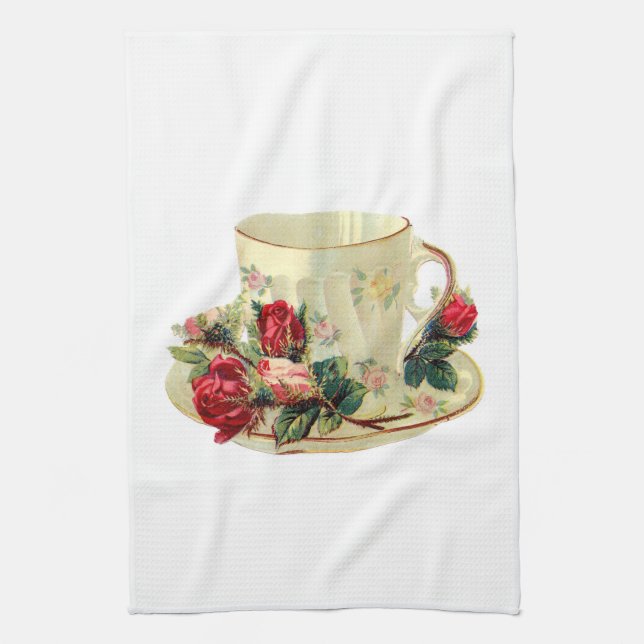 GESCHIRRTUCH : TEETASSE (Vertikal)