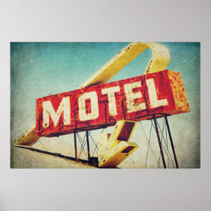 Geschlagenes Motel Poster