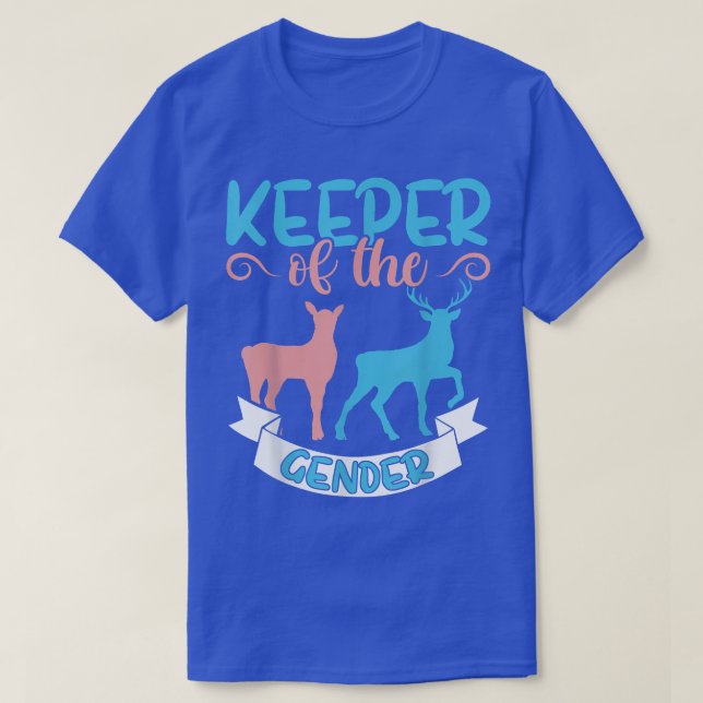 Geschlecht: Buck oder Doe, Erhaltung des Geschlech T-Shirt (Design vorne)