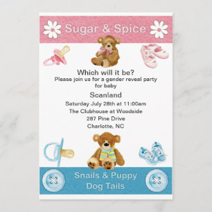 Geschlecht decken Party auf Einladung