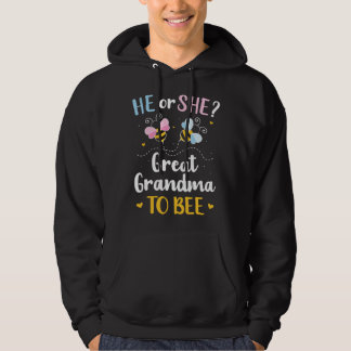 Geschlecht enthüllen er oder sie Urgroßmutter pass Hoodie