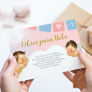 Geschlecht enthüllende Engel-Bücher für Baby-Karte Begleitkarte