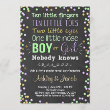 Geschlecht enthüllt Einladung Baby Dusche Junge od