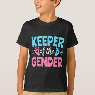 Geschlecht Enthüllung Baby Ankündigung Hüter Der T-Shirt