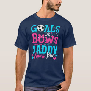 Geschlecht Enthüllung Fußball Tore Oder Bögen Dadd T-Shirt