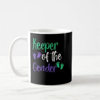 Geschlecht Lila und grüne Wahrung des Geschlechts Kaffeetasse