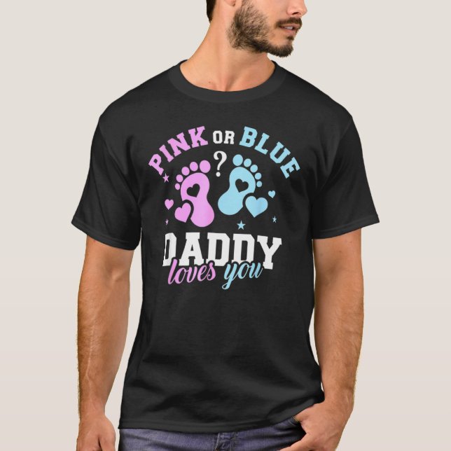 Geschlecht offenbart Daddy Vater Classic T-Shirt (Vorderseite)