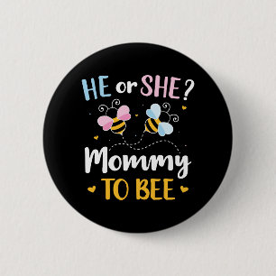 Geschlecht offenbart, dass Mütter das Baby-Party Button