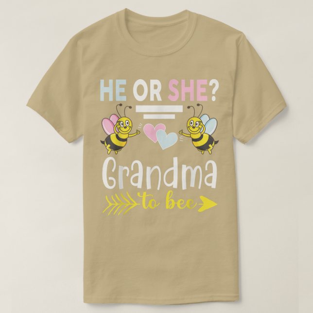Geschlecht offenbart, dass Oma zu Familie passt T-Shirt (Design vorne)