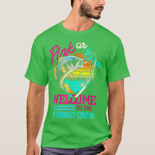Geschlecht offenbart Fischen rosa oder blau willko T-Shirt