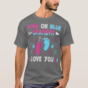 Geschlecht offenbart lustige Opa-Lieben Sie Matchi T-Shirt