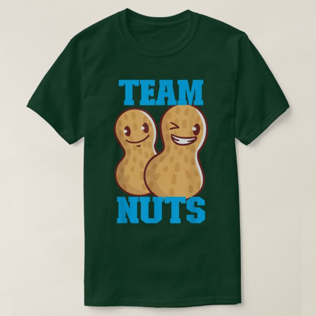Geschlecht offenbart Mannschaftsnüsse Junge, der F T-Shirt (Design vorne)