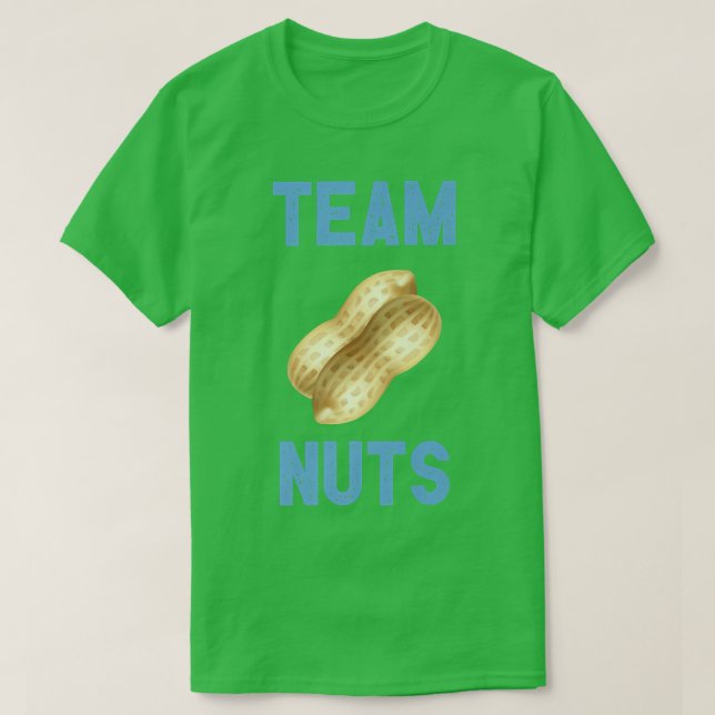 Geschlecht offenbart Mannschaftsnüsse Junge, der F T-Shirt (Design vorne)